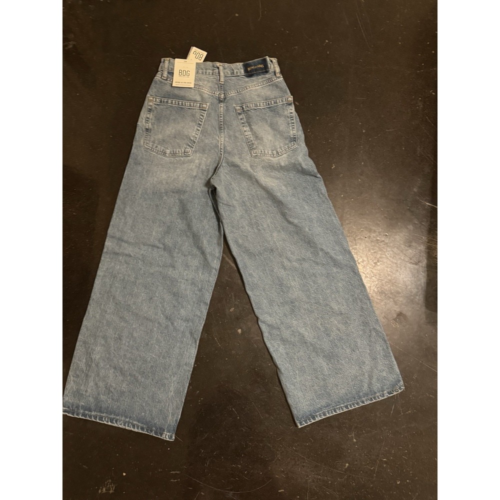 NEW BDG Urban Outfitters Jeans Womens 25 Vintage DE Color Anika Ultra Wide Mid - Picture 2 of 5